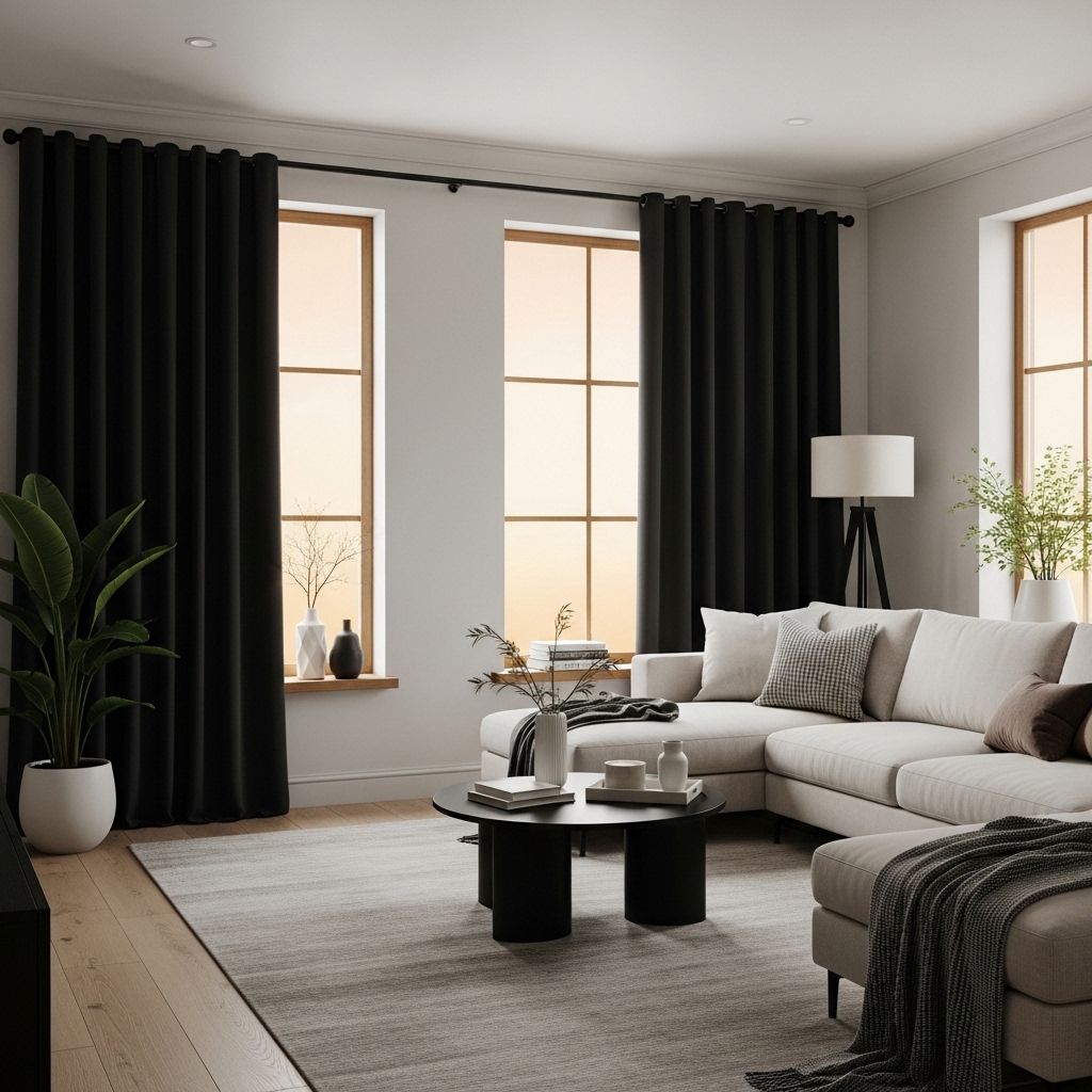 12 Modern Living Room Curtain Inspirations You’ll Fall in Love With